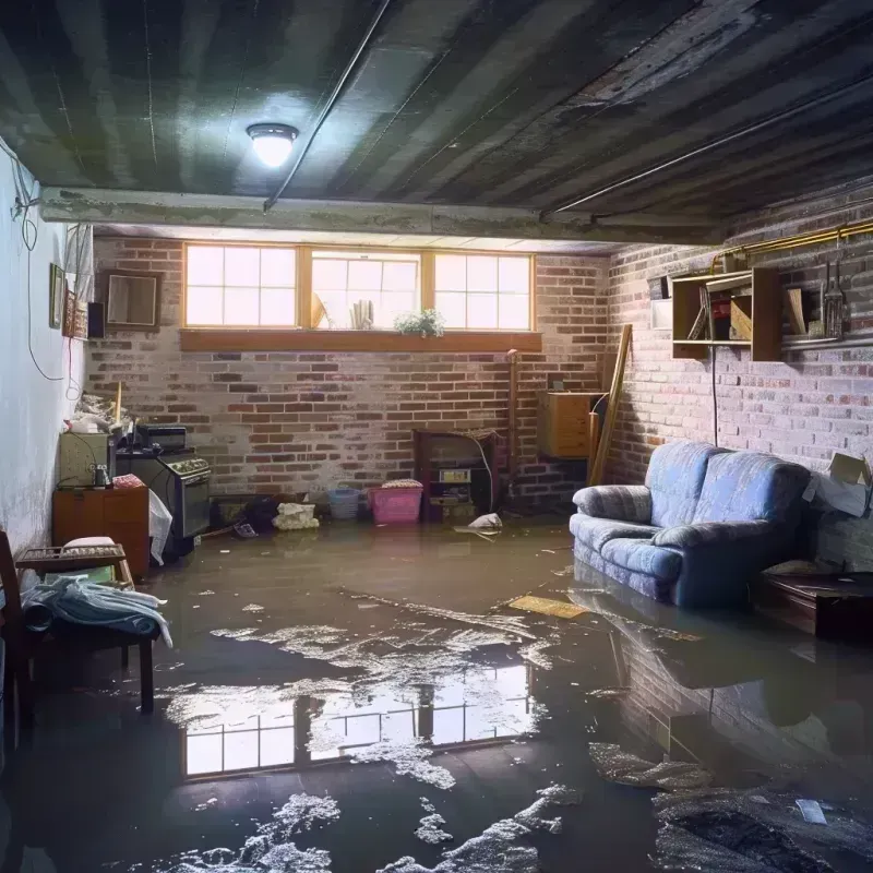 Flooded Basement Cleanup in Salem, IN